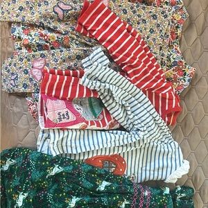 Mini Boden Girls Multi-Color Mixed Dress and Tops Lot